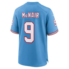 Steve McNair Tennessee Titans Retired Player Alternate Game Jersey Light Blue