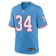 NFL Earl Campbell Tennessee Titans Retired Player Alternate Game Jersey - Light Blue