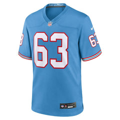 NFL Mike Munchak Tennessee Titans Retired Player Alternate Game Jersey - Light Blue