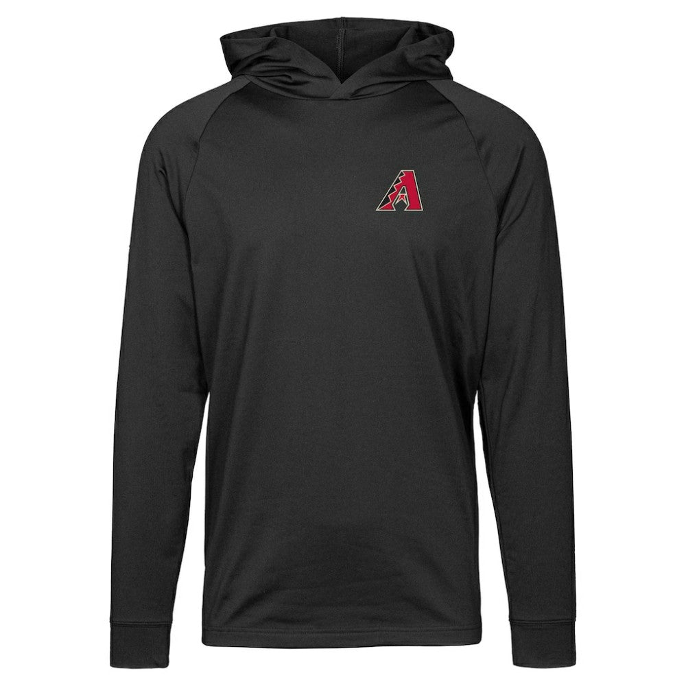 Arizona Diamondbacks Levelwear Dimension Insignia 2.0 Pullover Hoodie - Black Hoodies