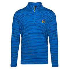 Golden State Warriors Levelwear Gear Insignia Core Quarter-Zip Pullover Top Royal