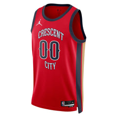 NBA New Orleans Pelicans Jordan Brand Unisex Swingman Custom Jersey - Red - Statement Edition discount