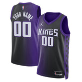 NBA Sacramento Kings Jordan Brand Unisex Swingman Custom Jersey - Statement Edition - Purple discount