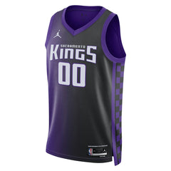 NBA Sacramento Kings Jordan Brand Unisex Swingman Custom Jersey - Statement Edition - Purple discount