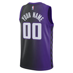 NBA Sacramento Kings Jordan Brand Unisex Swingman Custom Jersey - Statement Edition - Purple discount