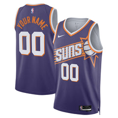 NBA Phoenix Suns Unisex Swingman Custom Jersey - Purple - Icon Edition