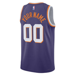 NBA Phoenix Suns Unisex Swingman Custom Jersey - Purple - Icon Edition