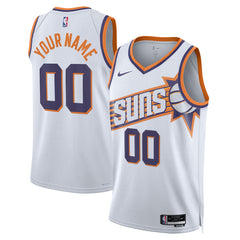 NBA Phoenix Suns Unisex Swingman Custom Jersey - White - Association Edition