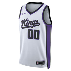 NBA Sacramento Kings Unisex Swingman Custom Jersey - Association Edition - White