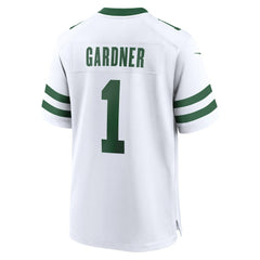 NFL Ahmad Sauce Gardner New York Jets Game Jersey - Legacy White