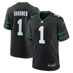 NFL Ahmad Sauce Gardner New York Jets Alternate Game Jersey - Legacy Black