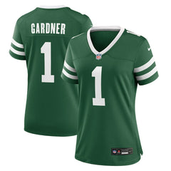 NFL Ahmad Sauce Gardner New York Jets Women's Game Jersey - Legacy Green