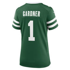 NFL Ahmad Sauce Gardner New York Jets Women's Game Jersey - Legacy Green