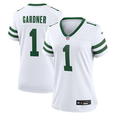 NFL Ahmad Sauce Gardner New York Jets Women's Game Player Jersey - Legacy White