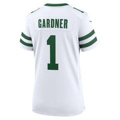 NFL Ahmad Sauce Gardner New York Jets Women's Game Player Jersey - Legacy White