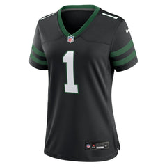NFL Ahmad Sauce Gardner New York Jets Women's Alternate Game Jersey - Legacy Black