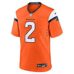 NFL Patrick Surtain II Denver Broncos Mile High Collection Game Jersey - Orange