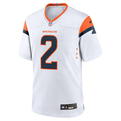 NFL Patrick Surtain II Denver Broncos Mile High Collection Game Jersey - White