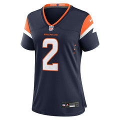 NFL Patrick Surtain II Denver Broncos Women's Mile High Collection Alternate Game Jersey - Navy