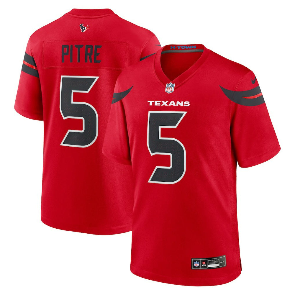 NFL Jalen Pitre Houston Texans Alternate Game Jersey - Red