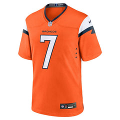 NFL John Elway Denver Broncos Mile High Collection Retired Player Game Jersey - Orange