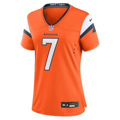 John Elway Denver Broncos Women's Mile High Collection Retired Player Game Jersey Orange