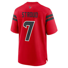 NFL C.J. Stroud Houston Texans Alternate Game Jersey - Red