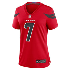 NFL C.J. Stroud Houston Texans Women's Alternate Game Jersey - Red
