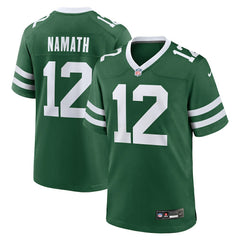 NFL Joe Namath New York Jets Game Jersey - Legacy Green