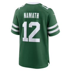 NFL Joe Namath New York Jets Game Jersey - Legacy Green