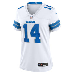 Amon-Ra St. Brown Detroit Lions Women's White Game Jersey White