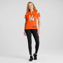 NFL Courtland Sutton Denver Broncos Women's Mile High Collection Game Jersey - Orange