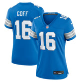 NFL Jared Goff Detroit Lions Women's Game Jersey - Blue