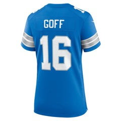 NFL Jared Goff Detroit Lions Women's Game Jersey - Blue