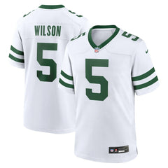 NFL Garrett Wilson New York Jets Game Jersey - Legacy White