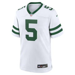 NFL Garrett Wilson New York Jets Game Jersey - Legacy White