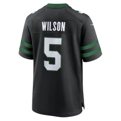 NFL Garrett Wilson New York Jets Alternate Game Jersey - Legacy Black