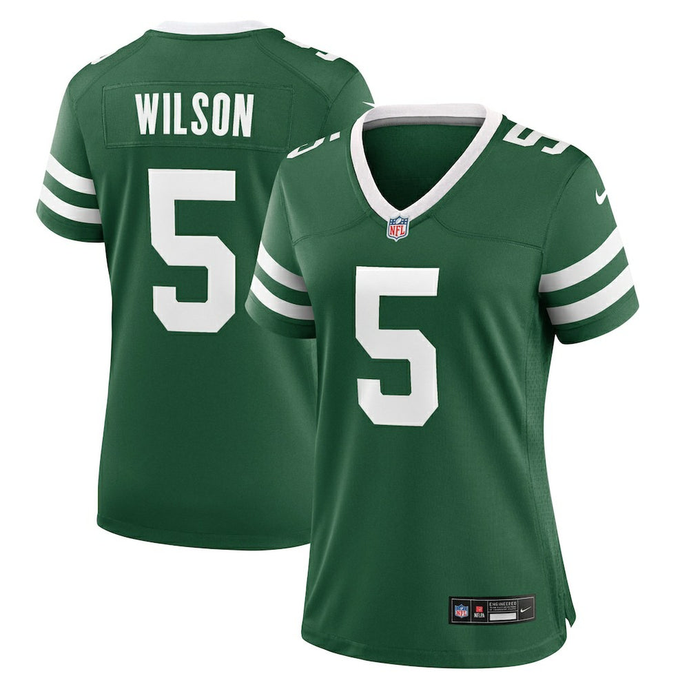 NFL Garrett Wilson New York Jets Women's Game Jersey - Legacy Green