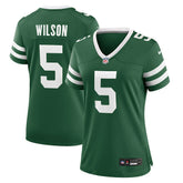 NFL Garrett Wilson New York Jets Women's Game Jersey - Legacy Green