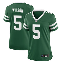 NFL Garrett Wilson New York Jets Women's Game Jersey - Legacy Green