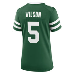 NFL Garrett Wilson New York Jets Women's Game Jersey - Legacy Green