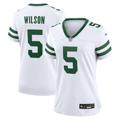 NFL Garrett Wilson New York Jets Women's Game Jersey - Legacy White
