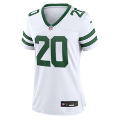 Breece Hall New York Jets Women's Game Jersey Legacy White