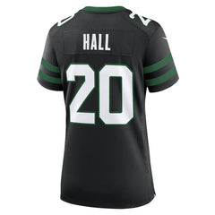 NFL Breece Hall New York Jets Women's Alternate Game Jersey - Legacy Black