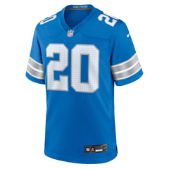 NFL Barry Sanders Detroit Lions Retired Player Game Jersey - Blue