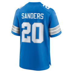 NFL Barry Sanders Detroit Lions Retired Player Game Jersey - Blue