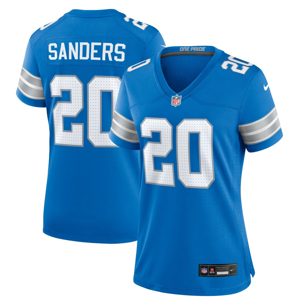 NFL Barry Sanders Detroit Lions Women's Retired Player Game Jersey - Blue