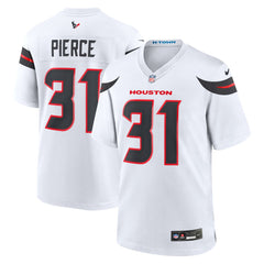 NFL Dameon Pierce Houston Texans Game Jersey - White