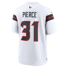 NFL Dameon Pierce Houston Texans Game Jersey - White