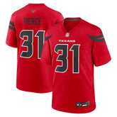NFL Dameon Pierce Houston Texans Alternate Game Jersey - Red
